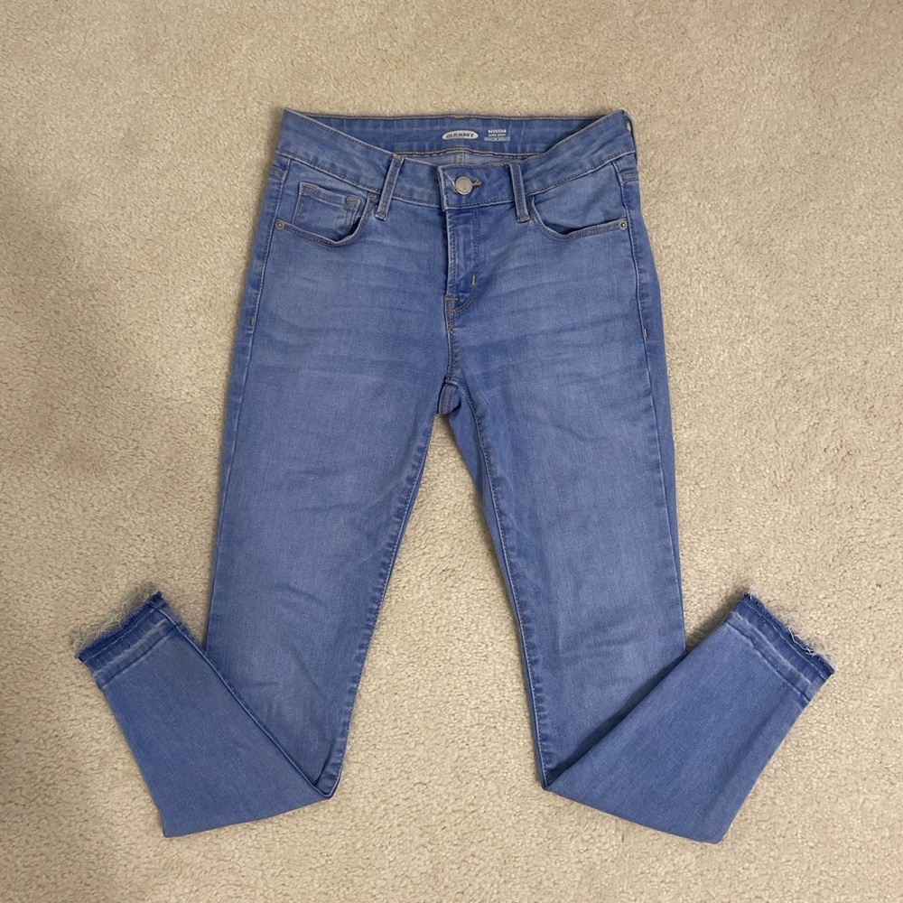 Rockstar Super Skinny Light Denim Jeans